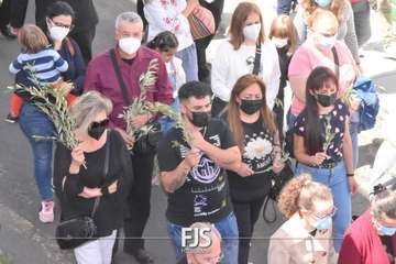 La procesión de La Burrita toma San Juan después de dos años de suspensión por la pandemia/Francisco Javier Santana y Antonio Alí.